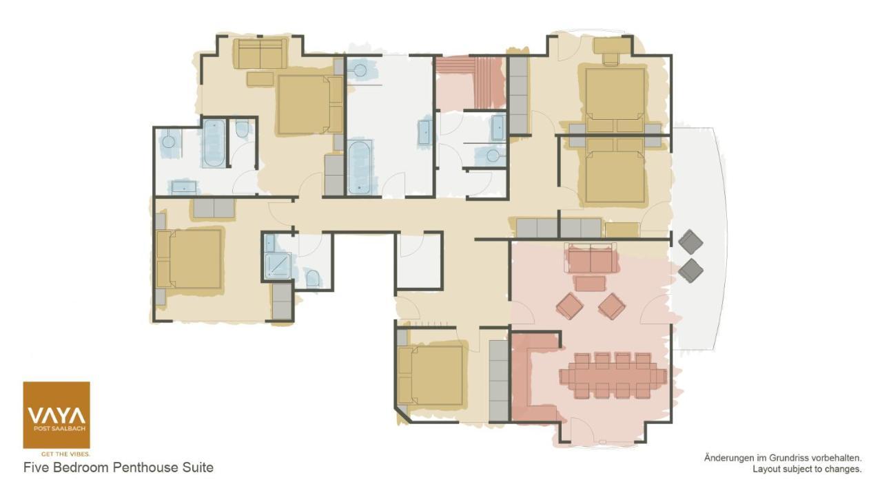 Vaya Post Saalbach Inklusive Joker Card Hotel Екстериор снимка